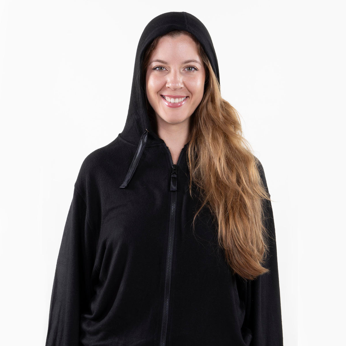 Sweat-Shirt à capuche Femme Noir