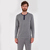 T-shirt manches longues Homme Gris