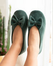 Chaussons ballerines Femme Sauge