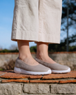 Ballerines Femme slip-on Beige chiné
