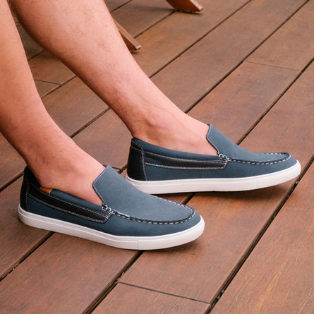 Mocassins Homme Marine - Isotoner