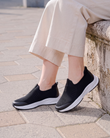 Baskets Femme slip-on sport Noir