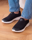 Baskets Homme slip-on Noir
