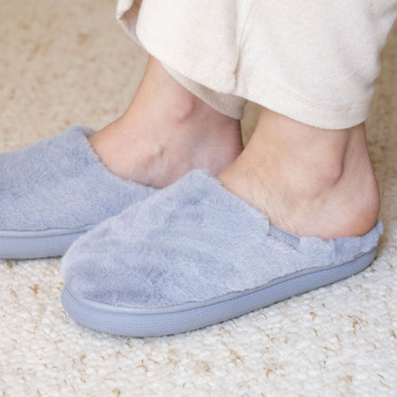 Chaussons mules Femme BLOUP Gris - Isotoner