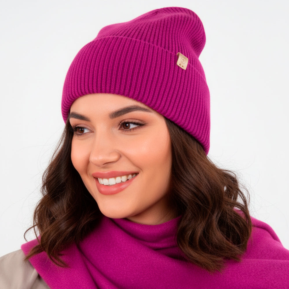 Bonnet Femme Ultra-doux Groseille - Isotoner