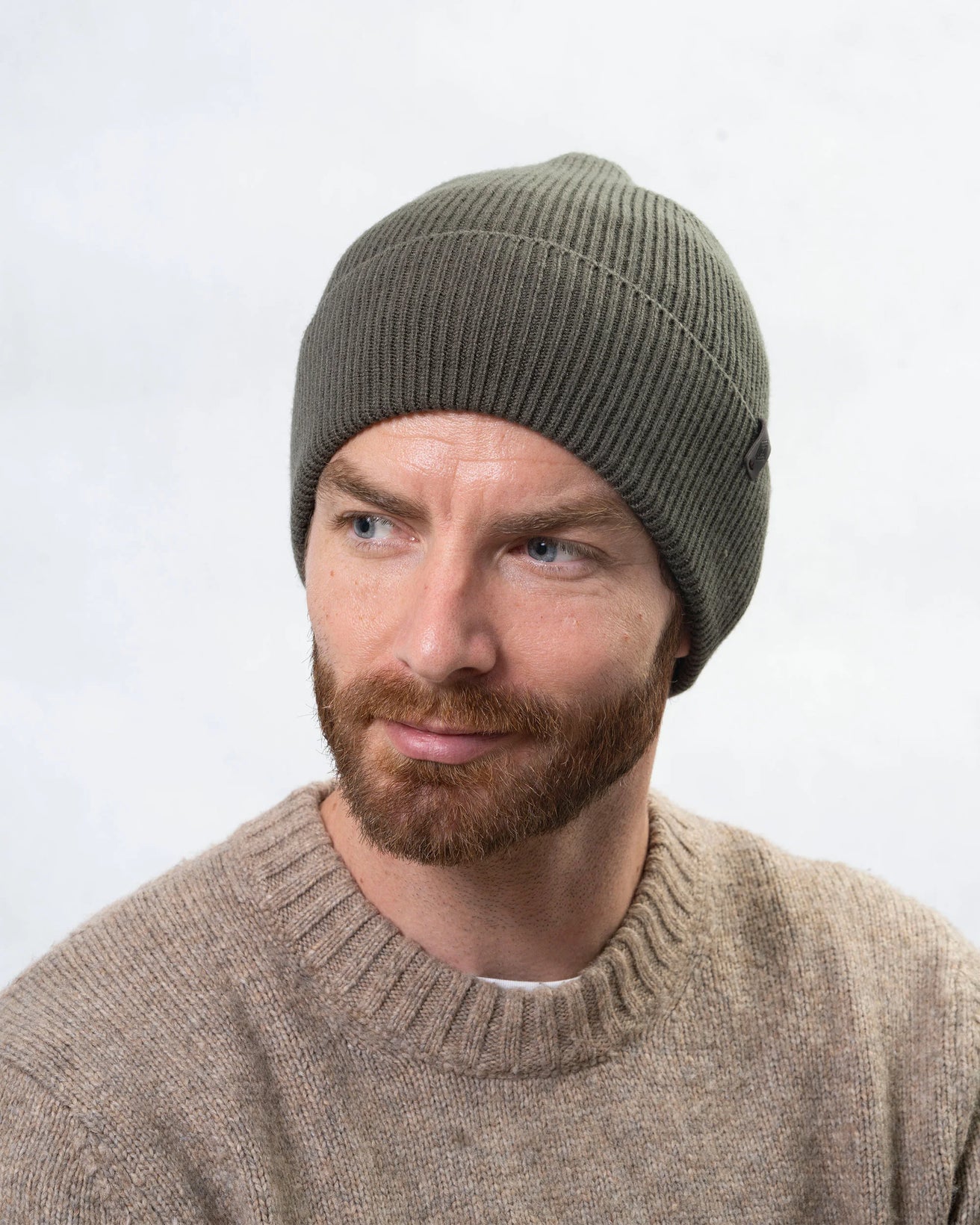 Bonnet Homme maille Ultra-doux Kaki