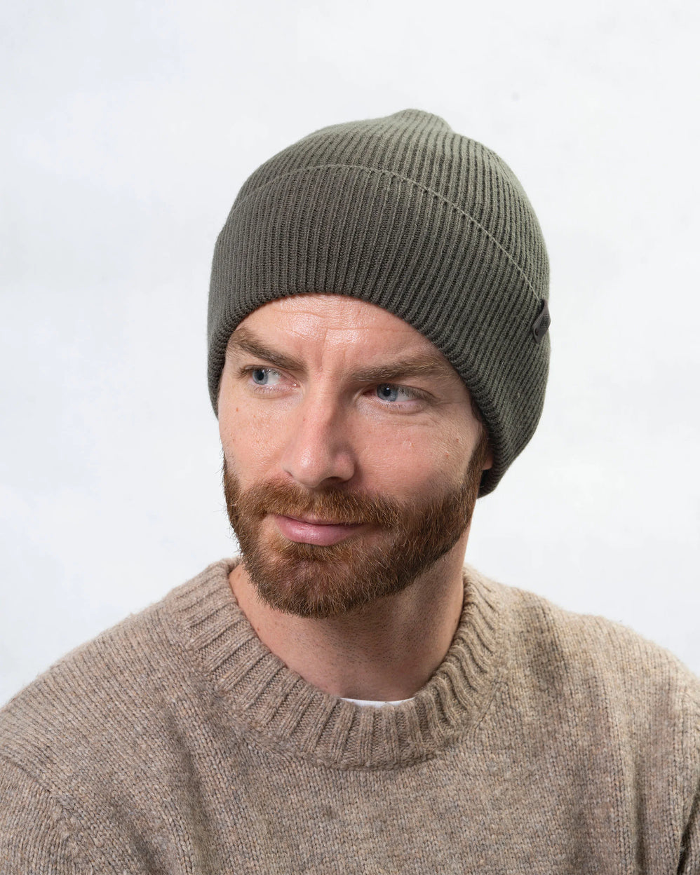 Bonnet Homme maille Ultra-doux Kaki - Isotoner