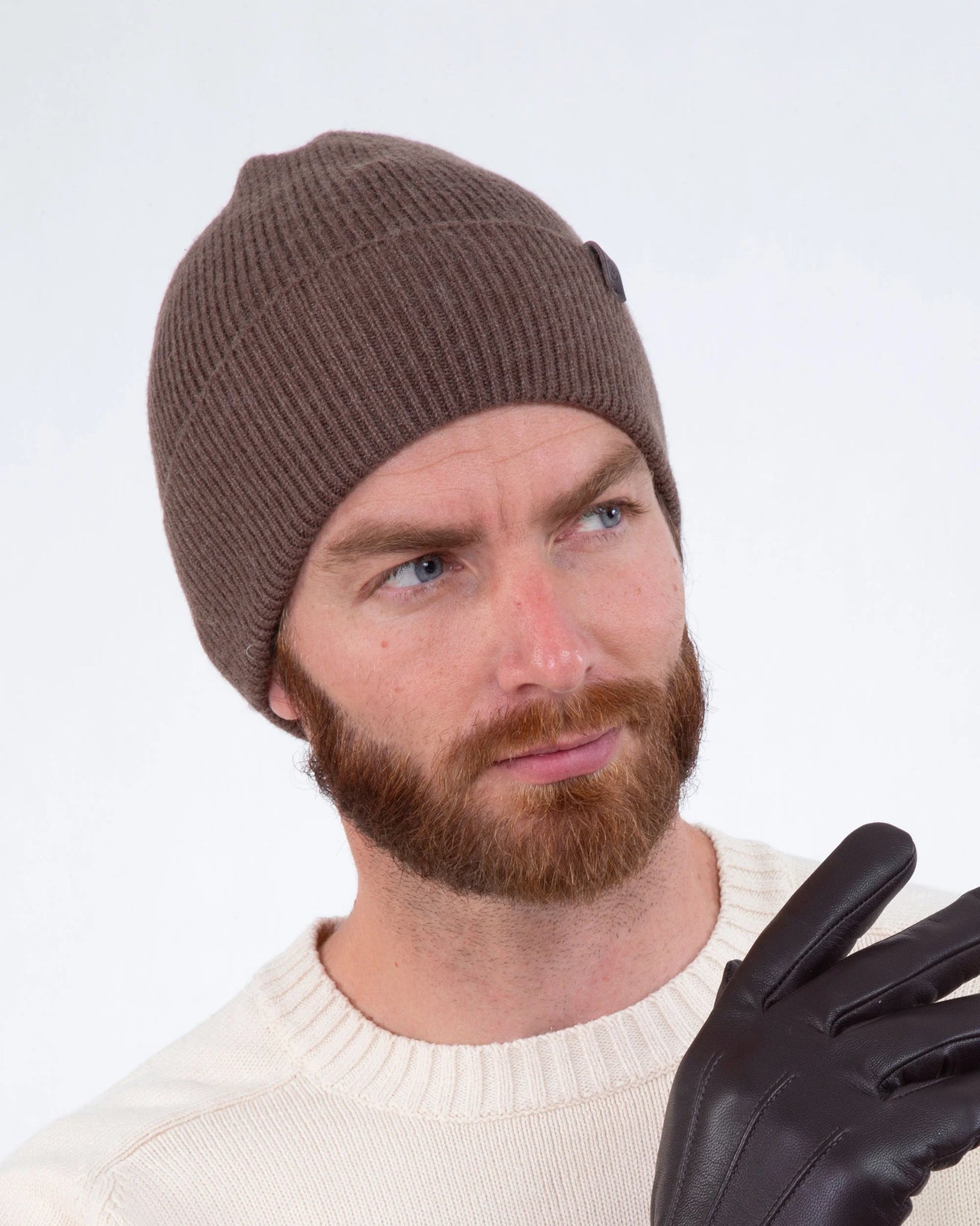 Bonnet Homme Ultra-doux Taupe
