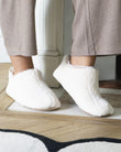 Chaussons Bottillons bas Femme Ivoire