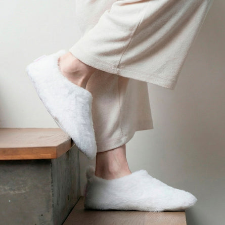 Chaussons bottillons Femme Ivoire - Isotoner