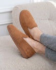 Chaussons charentaises Homme Camel