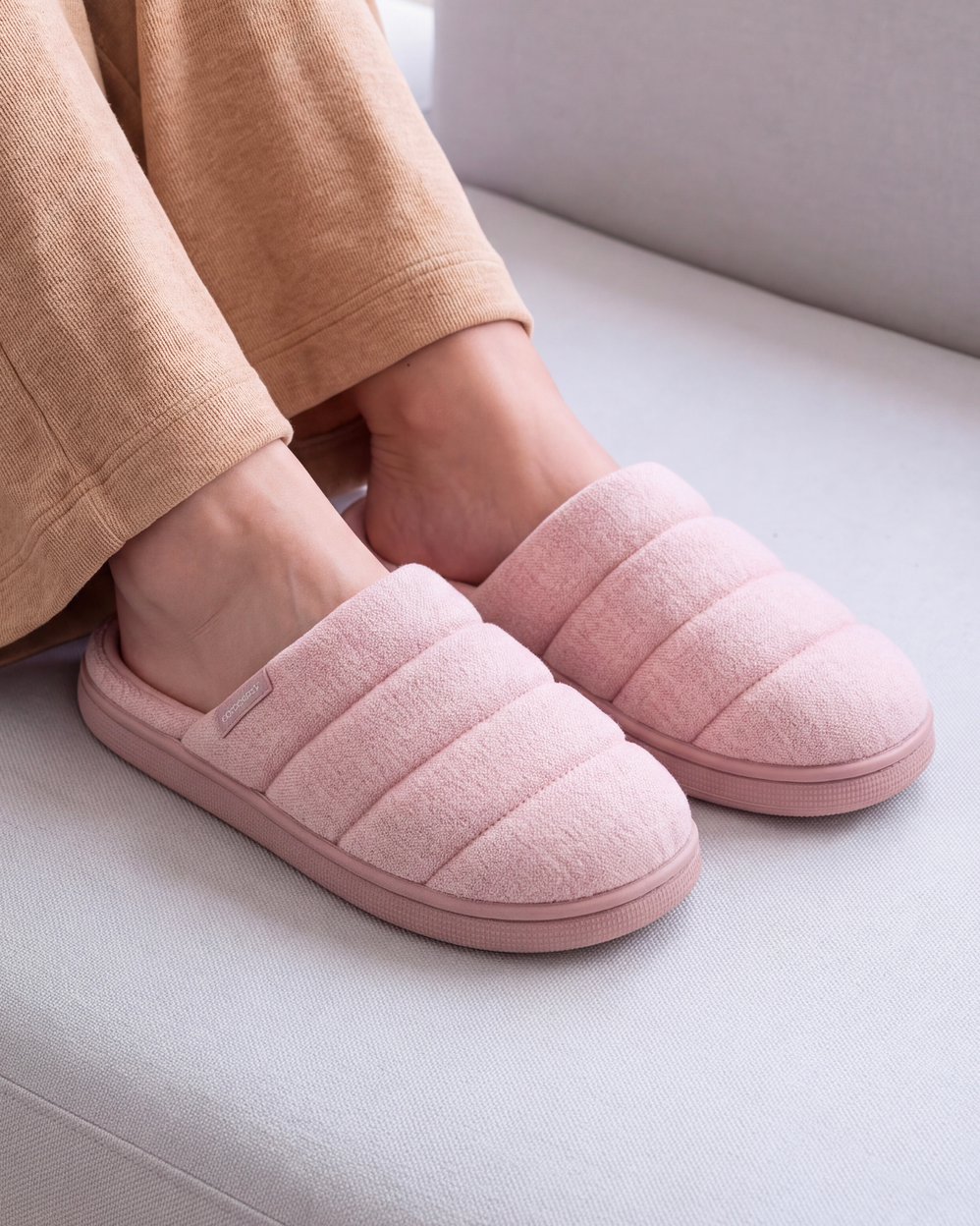 Chaussons mules Femme BLOUP Blush - Isotoner