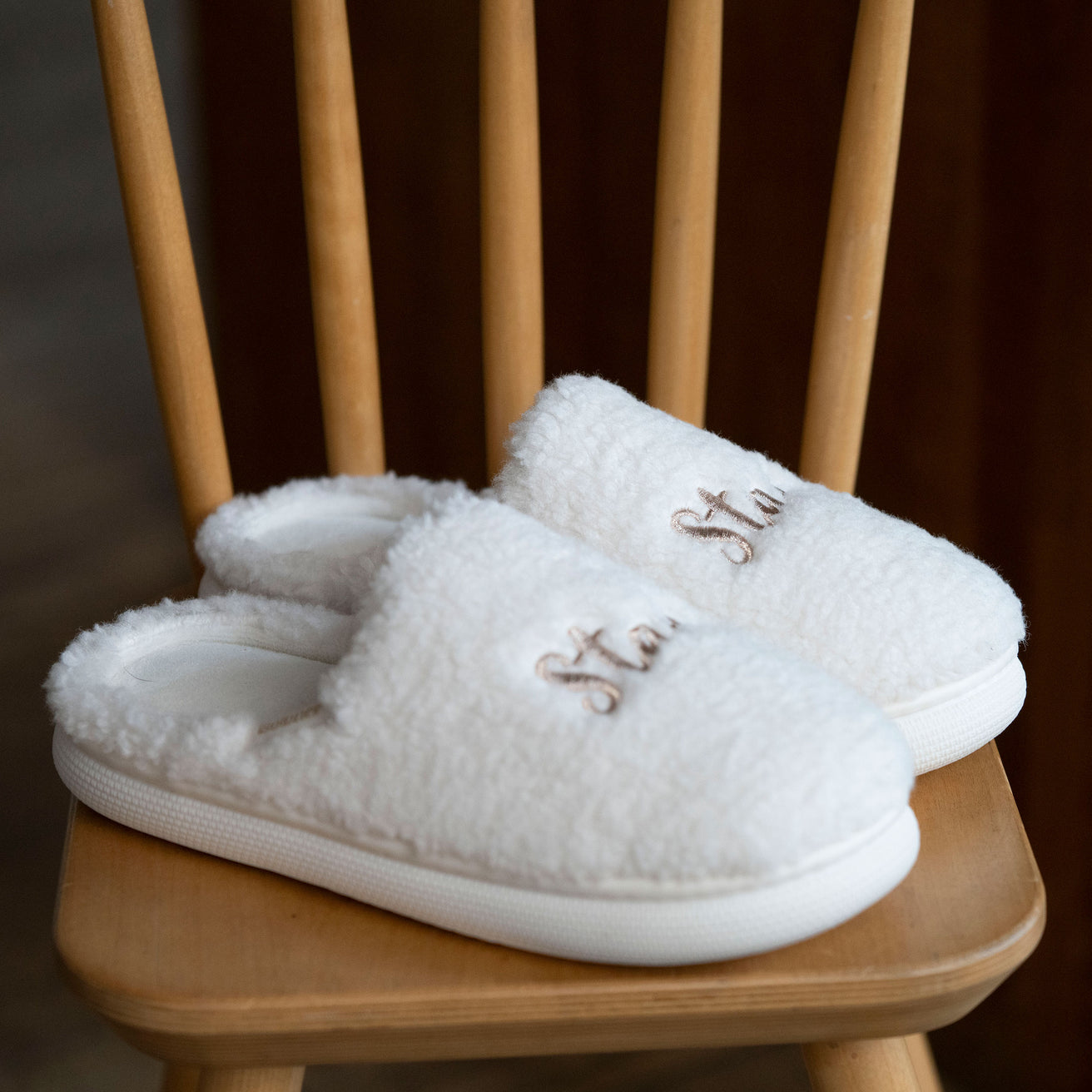 Chaussons mules Femme BLOUP Ivoire