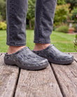Sabots de jardin Homme Camouflage Gris