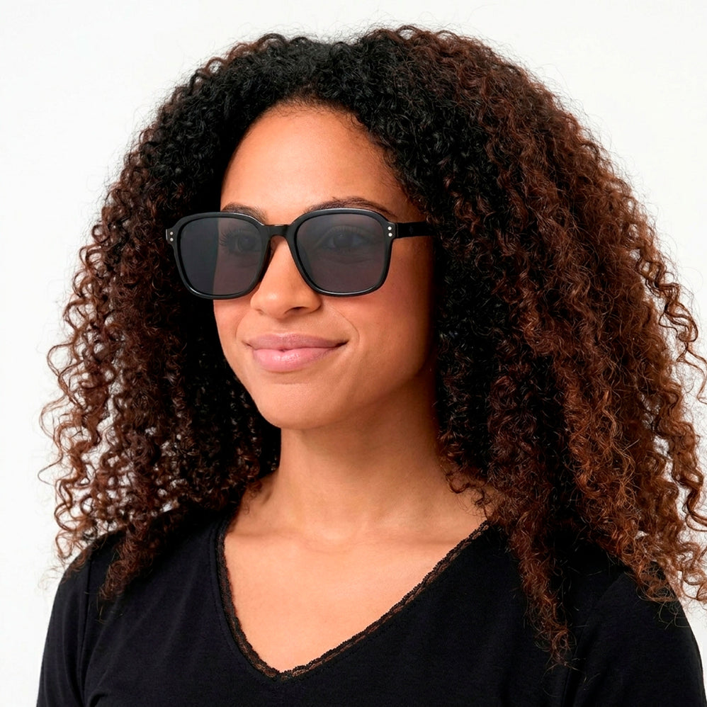 Lunettes de soleil Femme recyclées Noires - Isotoner