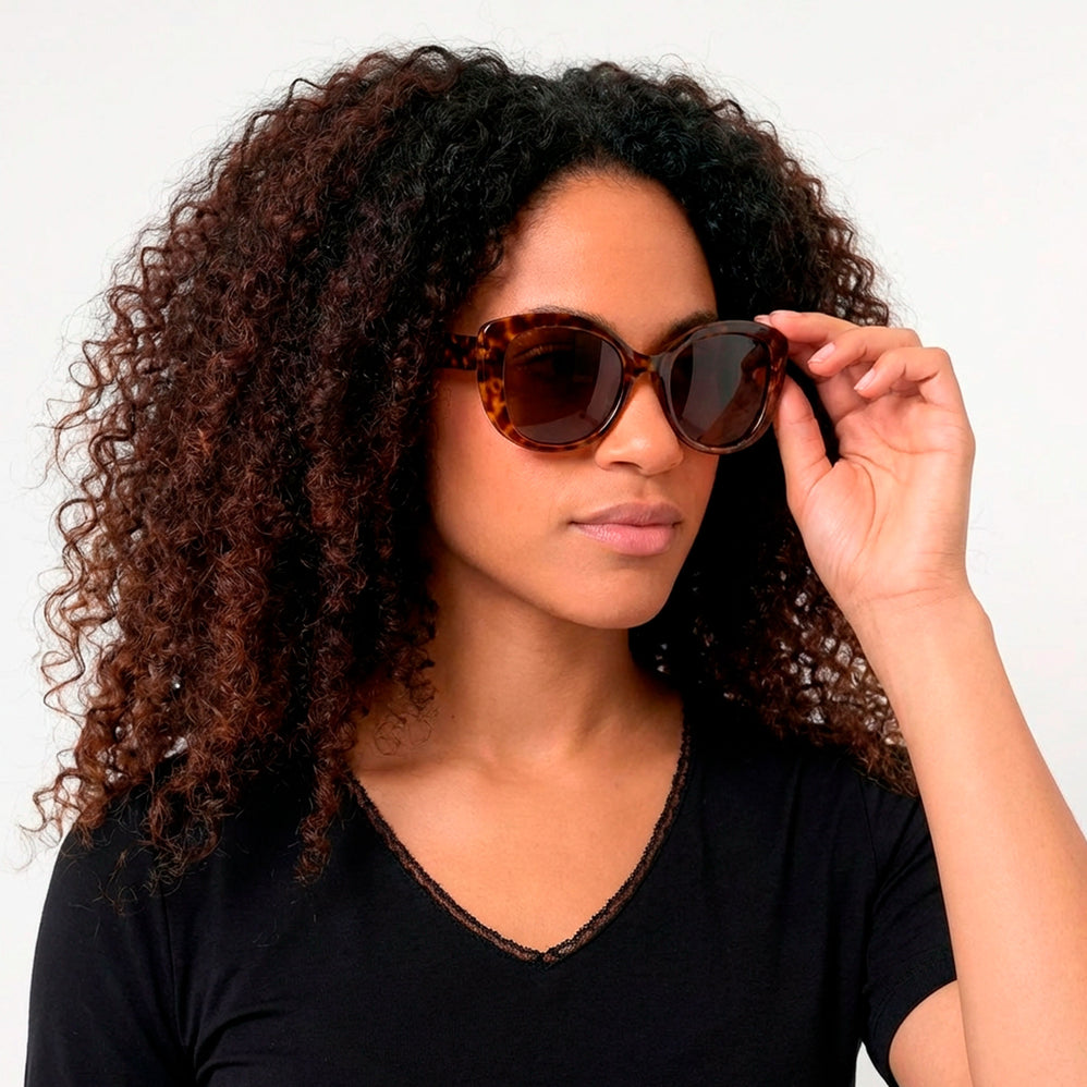Lunettes de soleil Femme Papillon Ecaille - Isotoner