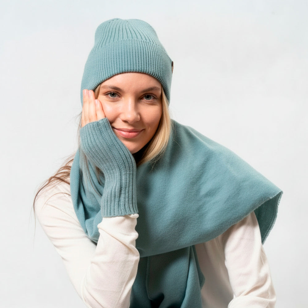 Écharpe Plaid Ultra-doux Femme Lagon - Isotoner