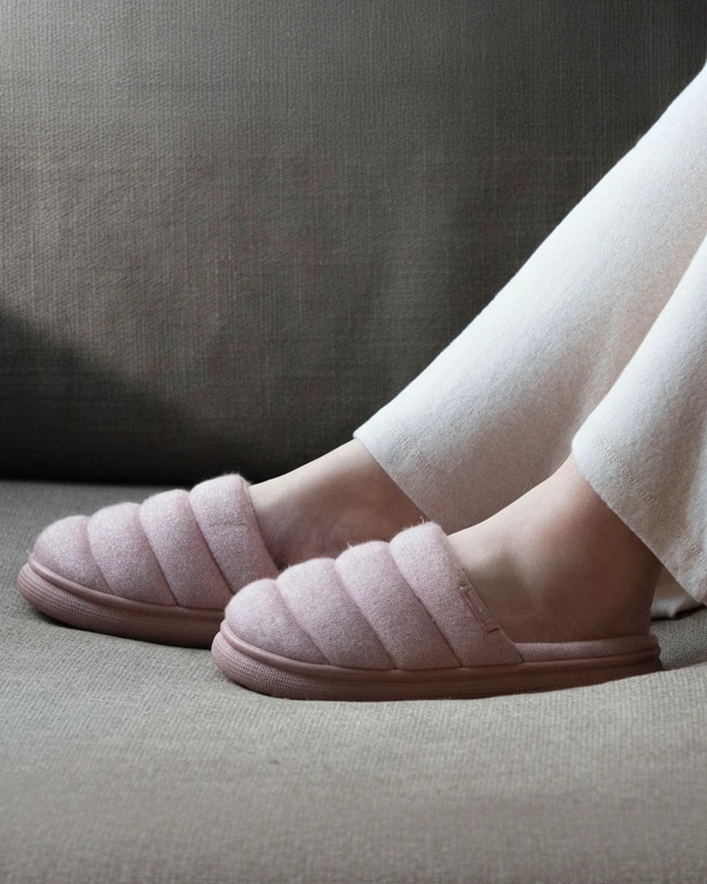 Chaussons mules Femme BLOUP Blush - Isotoner