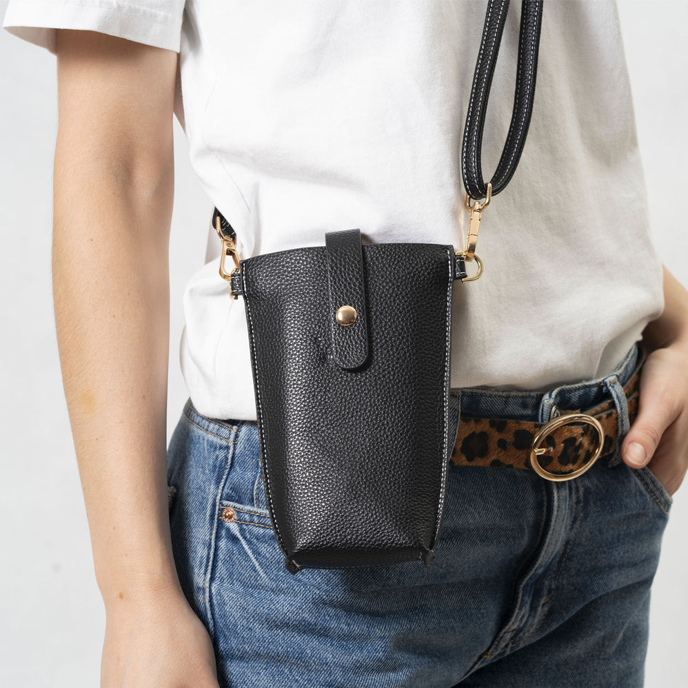 Porte-téléphone Femme Noir - Isotoner