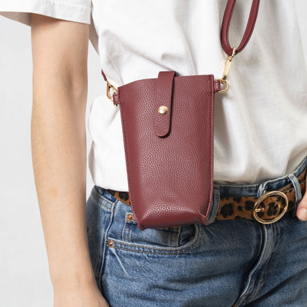 Porte-téléphone Femme Rouge - Isotoner