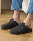 Mules Sabots Homme Gris