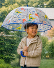 Parapluie Enfant transparent PVC/Dinosaure