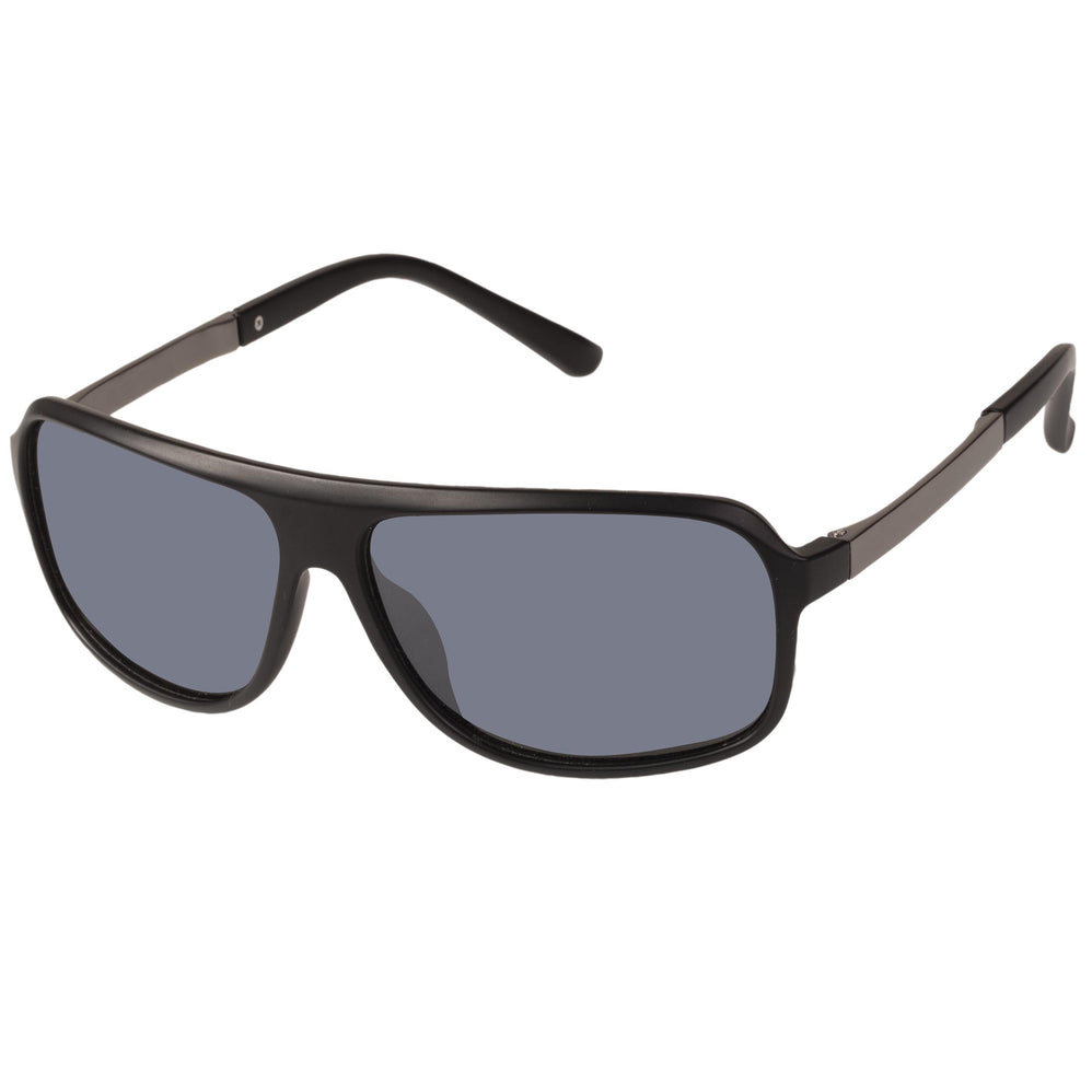 Lunettes de soleil mixte Rectangulaire Noir - Isotoner