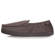 Chaussons mocassins Homme Gris chevrons