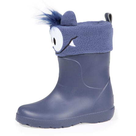 Bottes de pluie Enfant Bleu et chaussette Monstre Isotoner