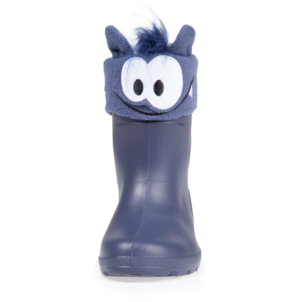 Bottes de pluie Enfant Bleu chaussette - Isotoner