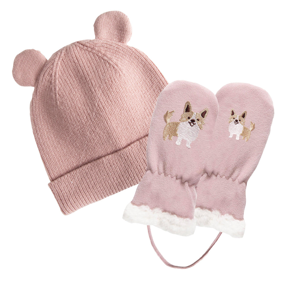 Bonnet Enfant 2/4 ans oreilles Rose - Isotoner