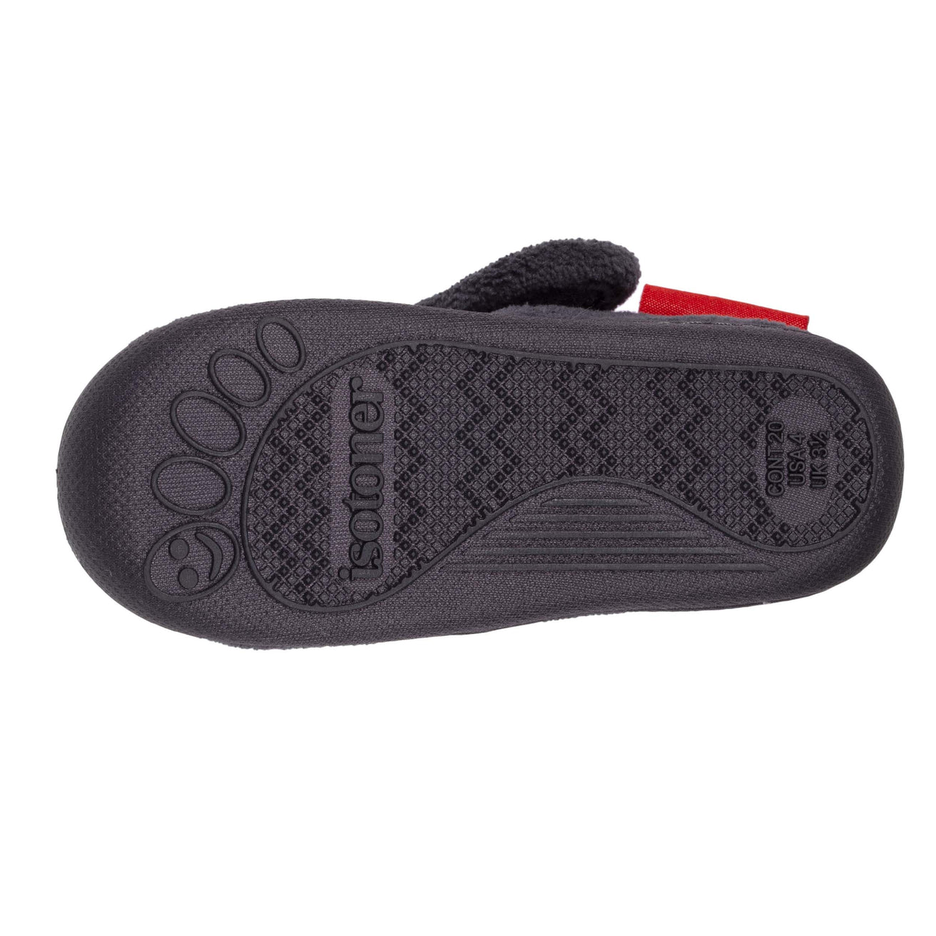 Chaussons bottillons Bébé scratch Gris