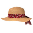 Chapeau canotier Léopard