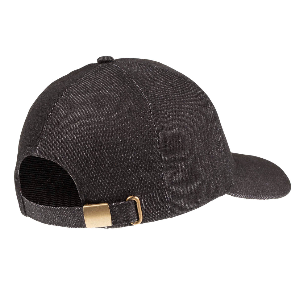 Casquette ajustable jean noir - Isotoner