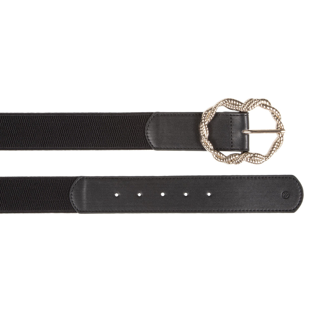 Ceinture Femme Elastique Noir - Isotoner
