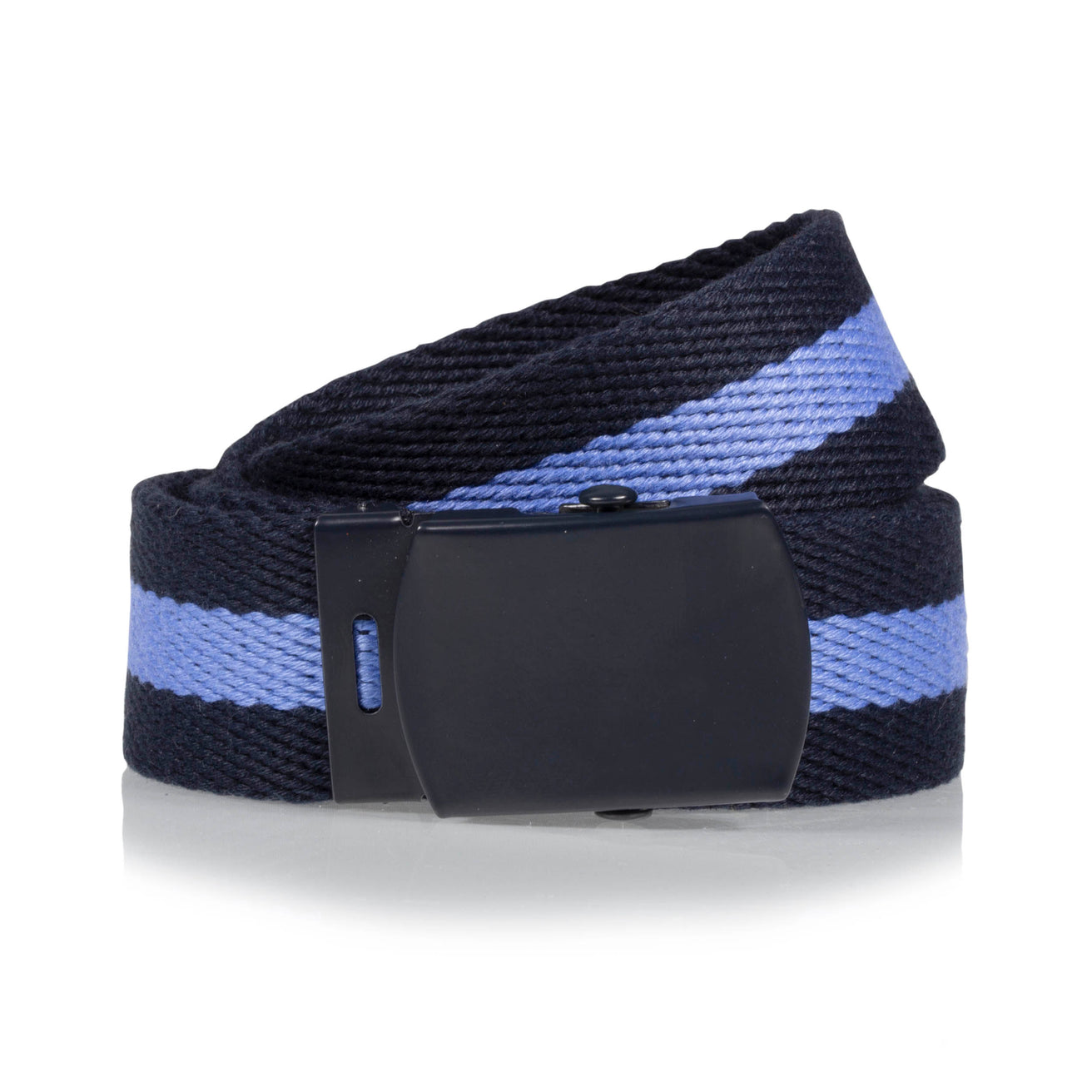 Ceinture Homme corde bicolore bleu