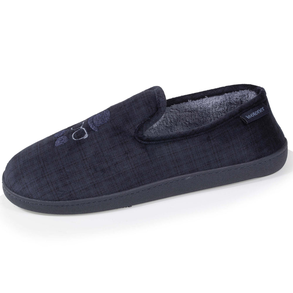 Chaussons charentaises Homme Marine - Isotoner