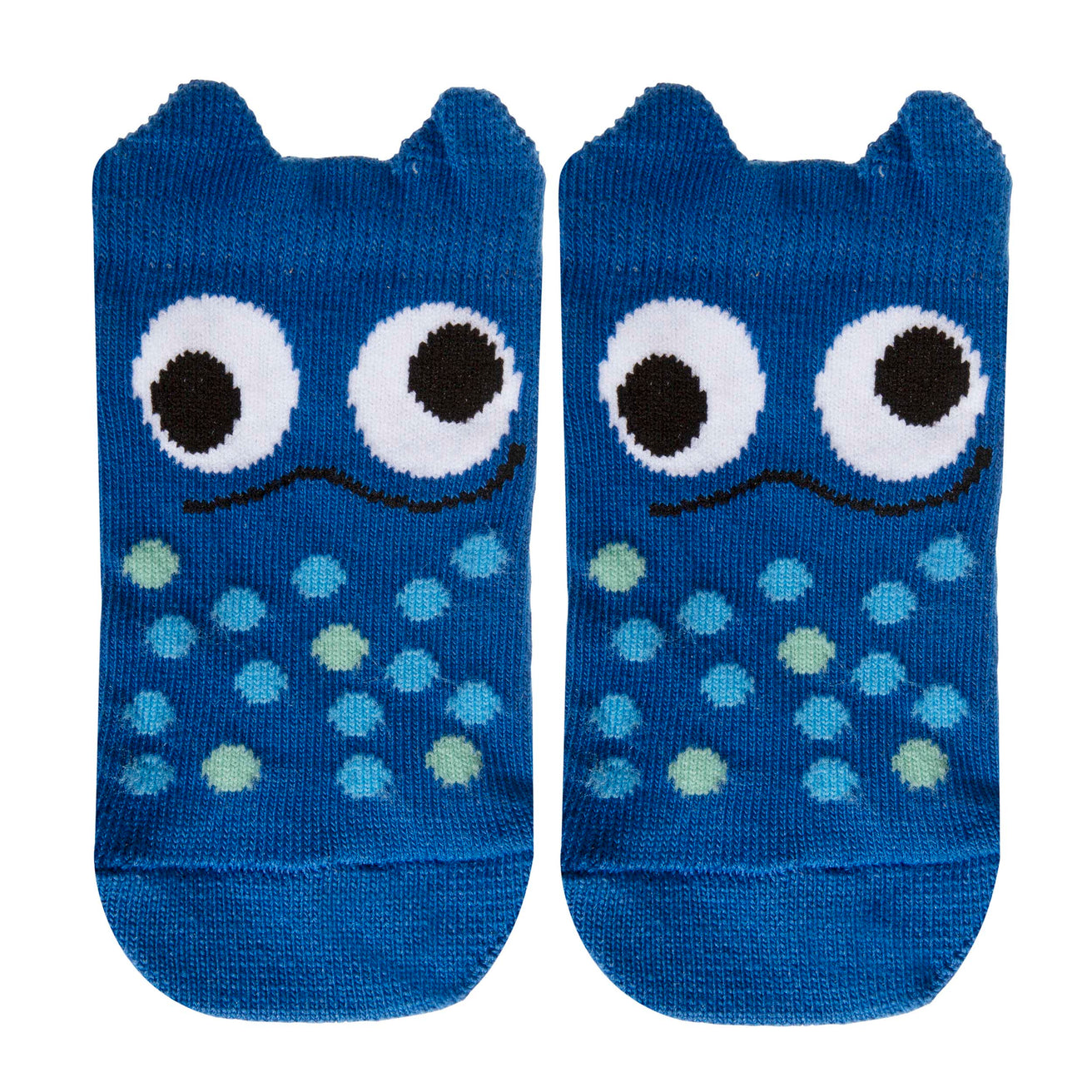 Chaussettes antidérapantes Enfant Monstre bleu 1/4 ans