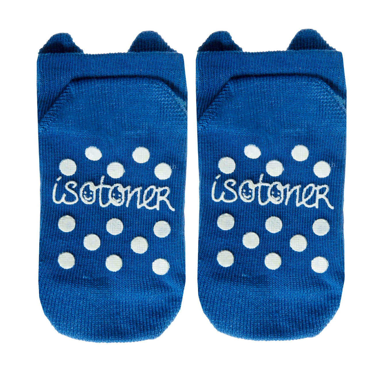 Chaussettes antidérapantes Enfant Monstre bleu 1/4 ans