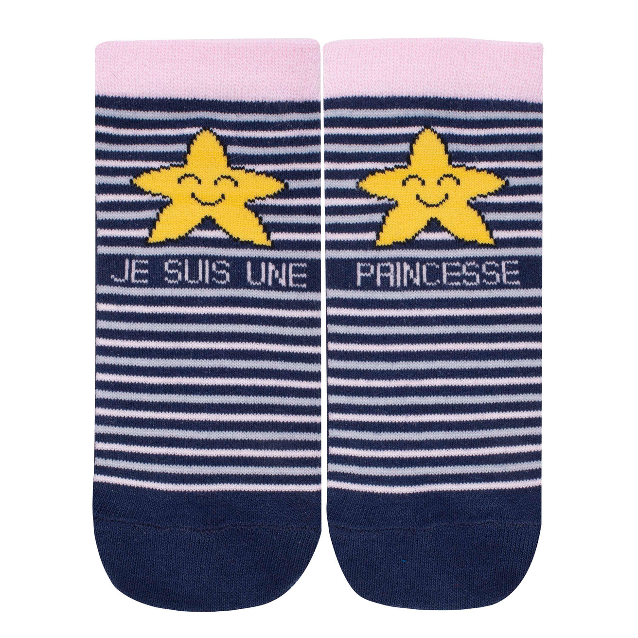 Chaussettes antidérapantes Enfant Étoile 5/8 ans