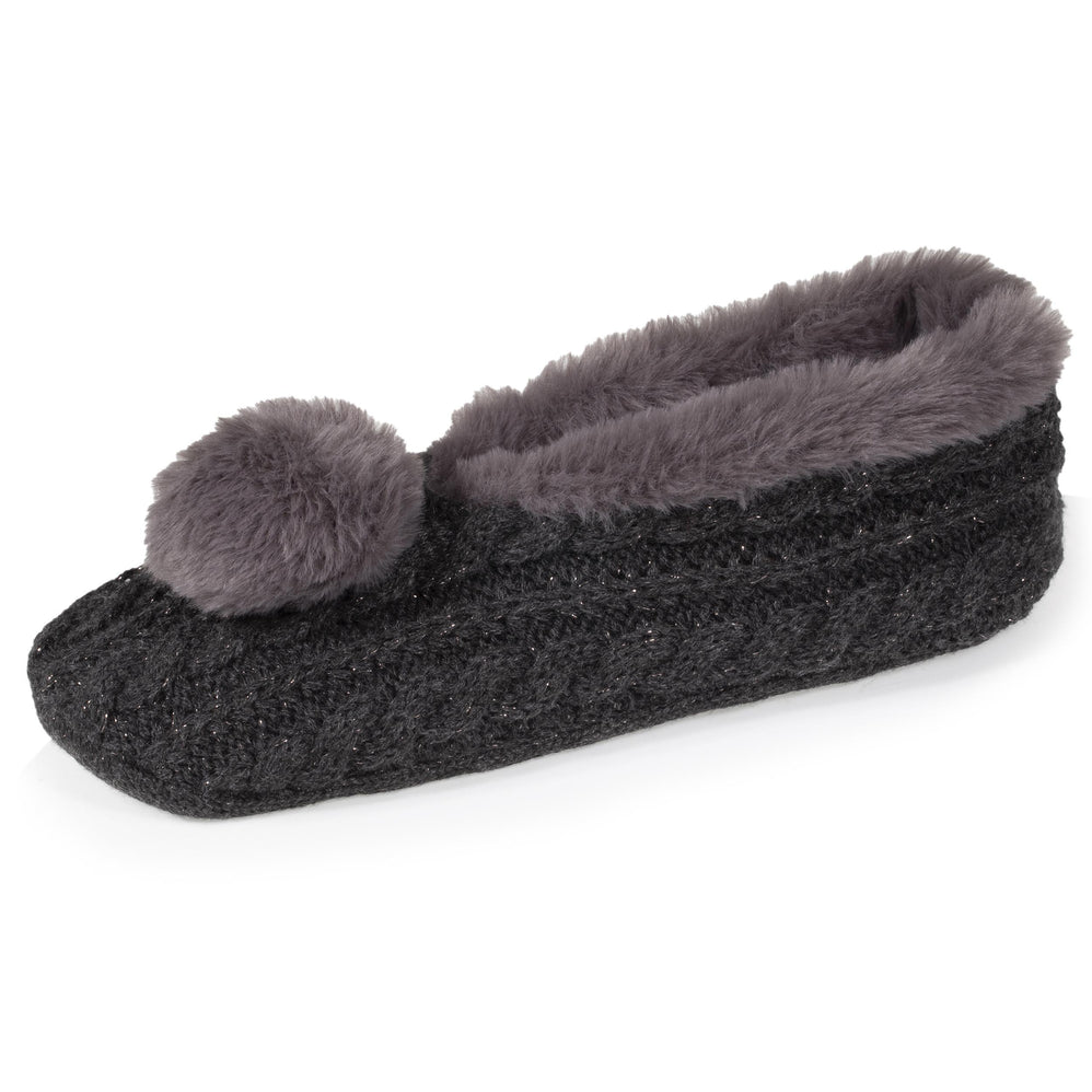Chaussettes-chaussons Femme Pompon - Isotoner