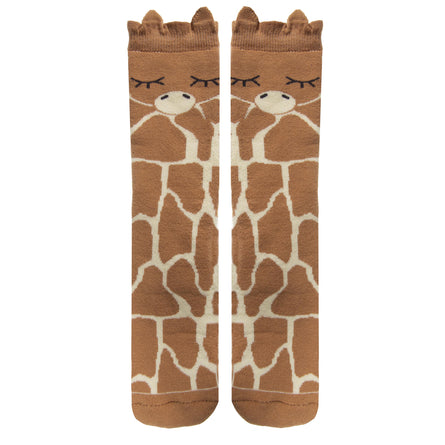 Chaussettes antidérapantes Girafe 5/8ans - Isotoner
