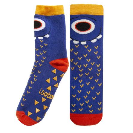 Chaussettes antidérapantes Monstre 5/8ans - Isotoner