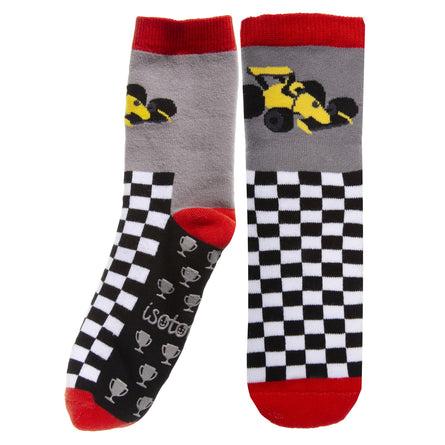 Chaussettes antidérapantes Enfant Voiture 5/8 ans - Isotoner