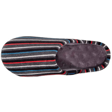 Chaussons mules Homme rayées - Isotoner