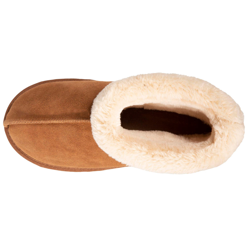 Chaussons bottillons fourrés Femme Camel - Isotoner