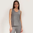Débardeur Femme Gris chiné