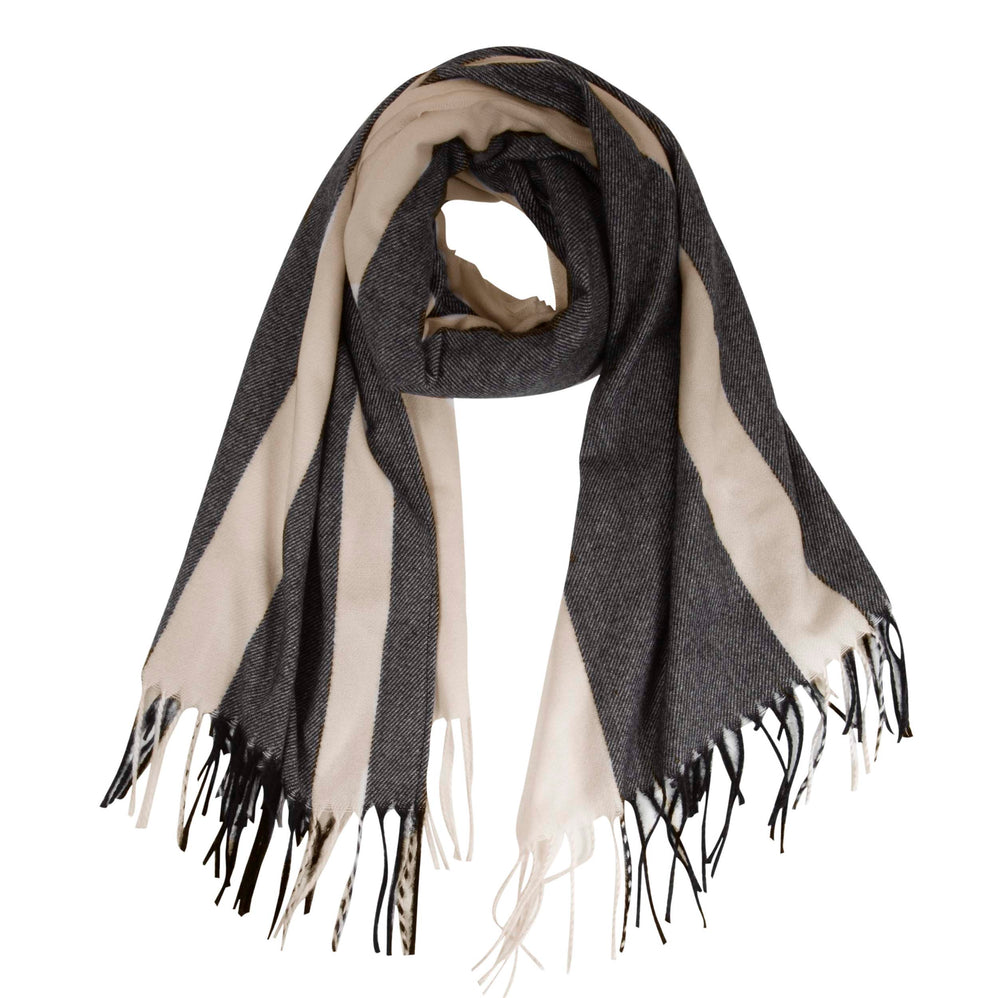 Écharpe Plaid Femme Ultra-doux Rayures - Isotoner
