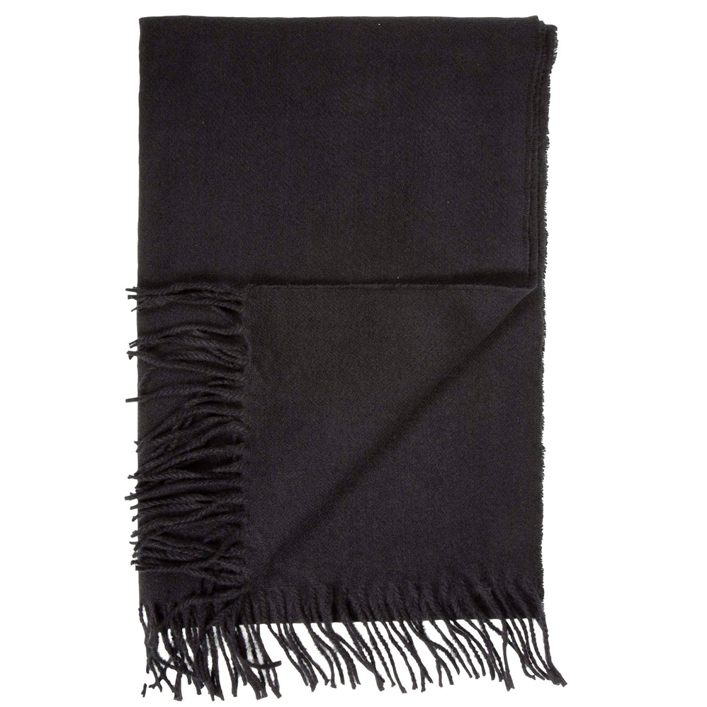 Écharpe Plaid Femme Ultra-doux Noir - Isotoner