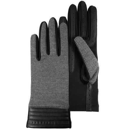 Gants Femme tactiles extensibles Pied de poule - Isotoner